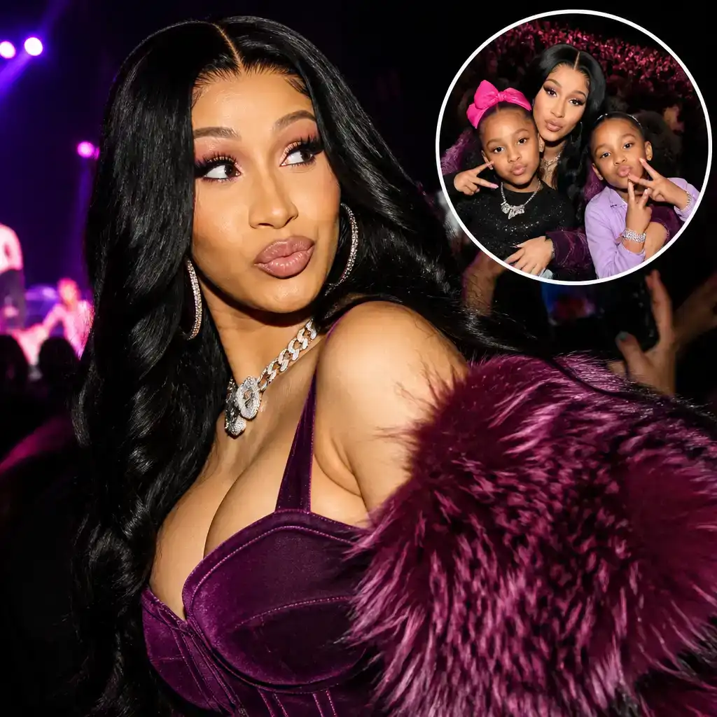 Cardi B Takes Her Daughters to KATSEYE Concert and Steals the Show!