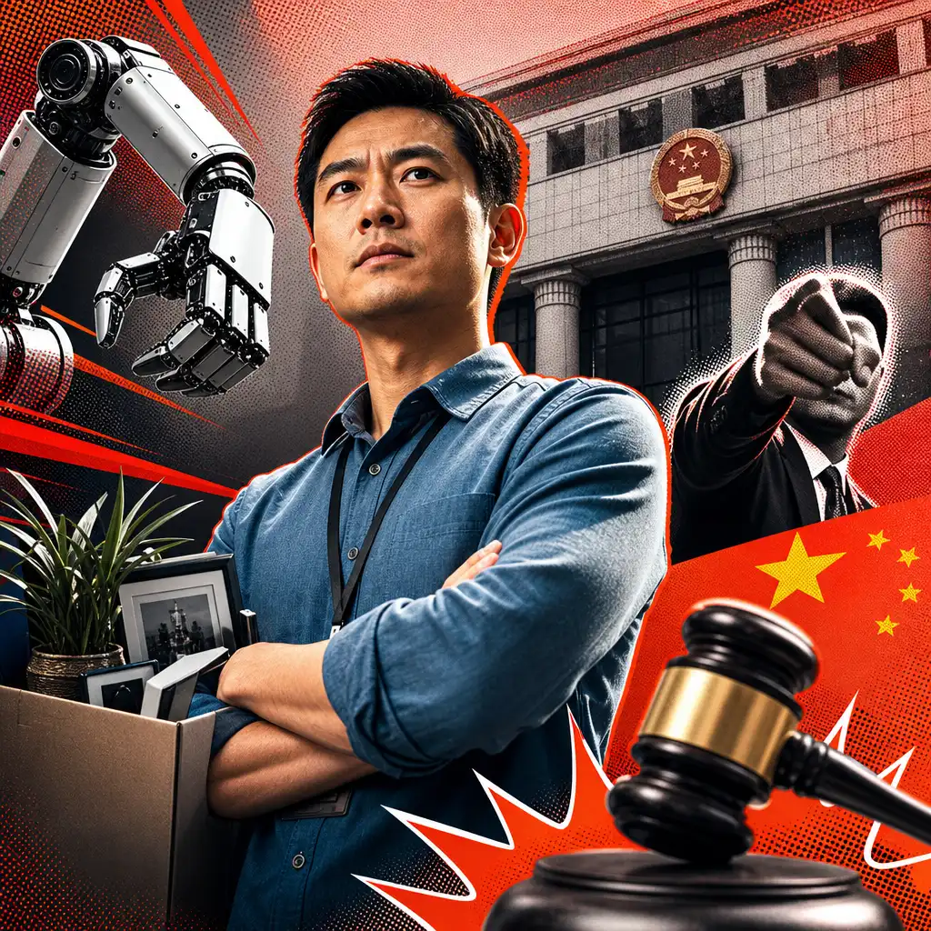 Chinese Court Says Companies Cannot Fire Workers Just To Replace Them With AI