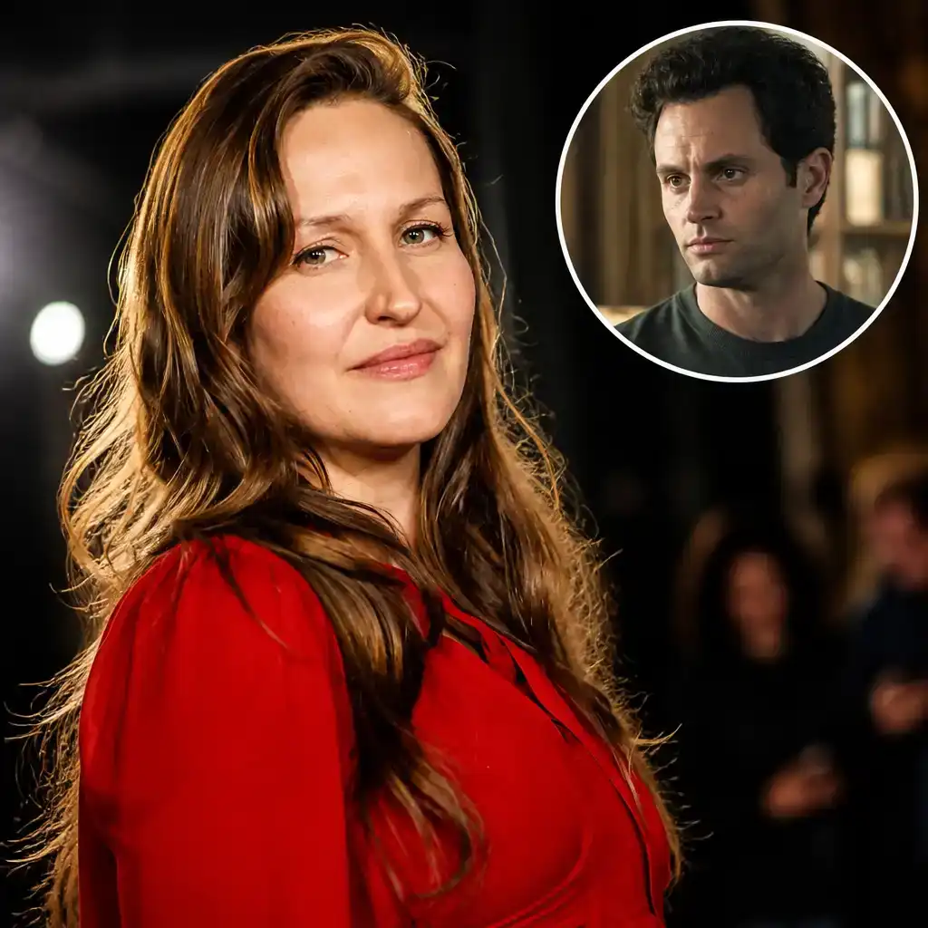 Domino Kirke Defends Penn Badgley’s Sex-Scene Decision
