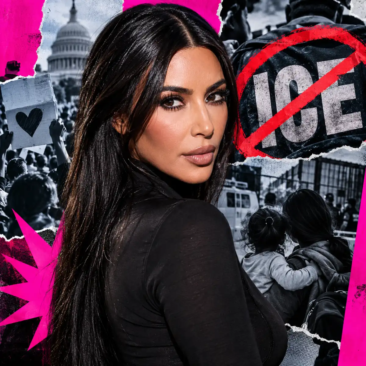 Kim Kardashian Takes Her Fight Against ICE One Step Further After Slamming Immigration Raids