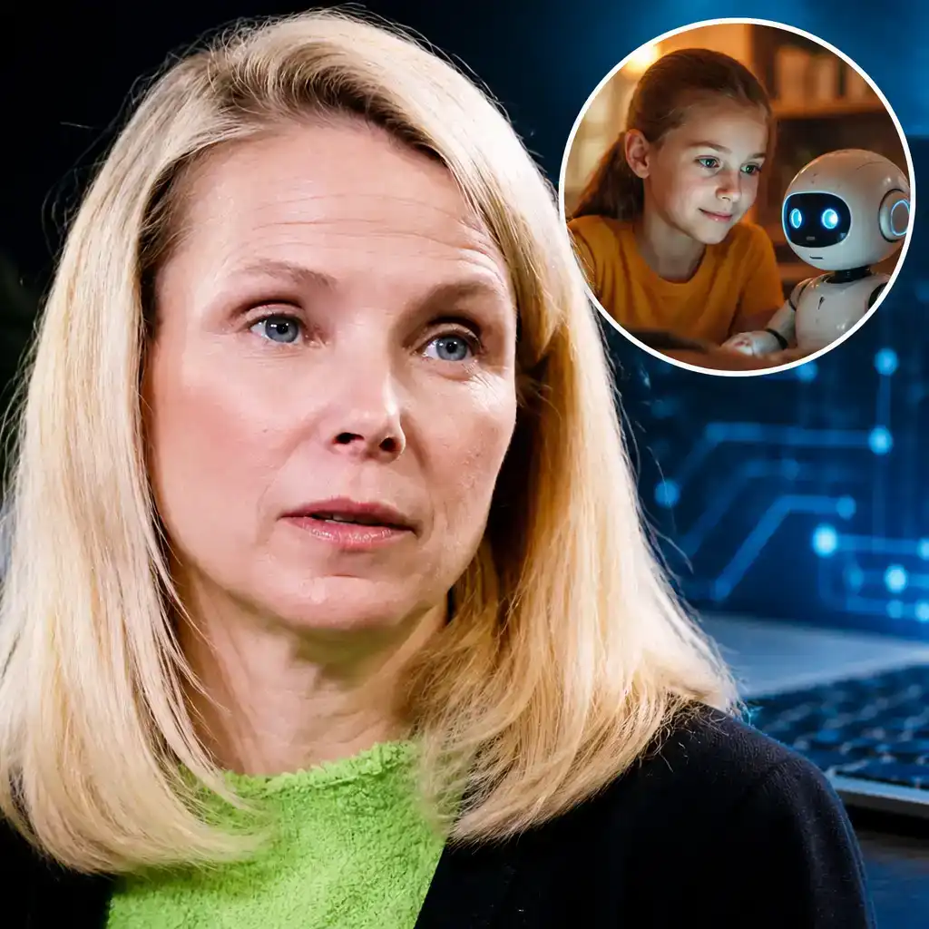Marissa Mayer Used AI to Describe Her Daughter