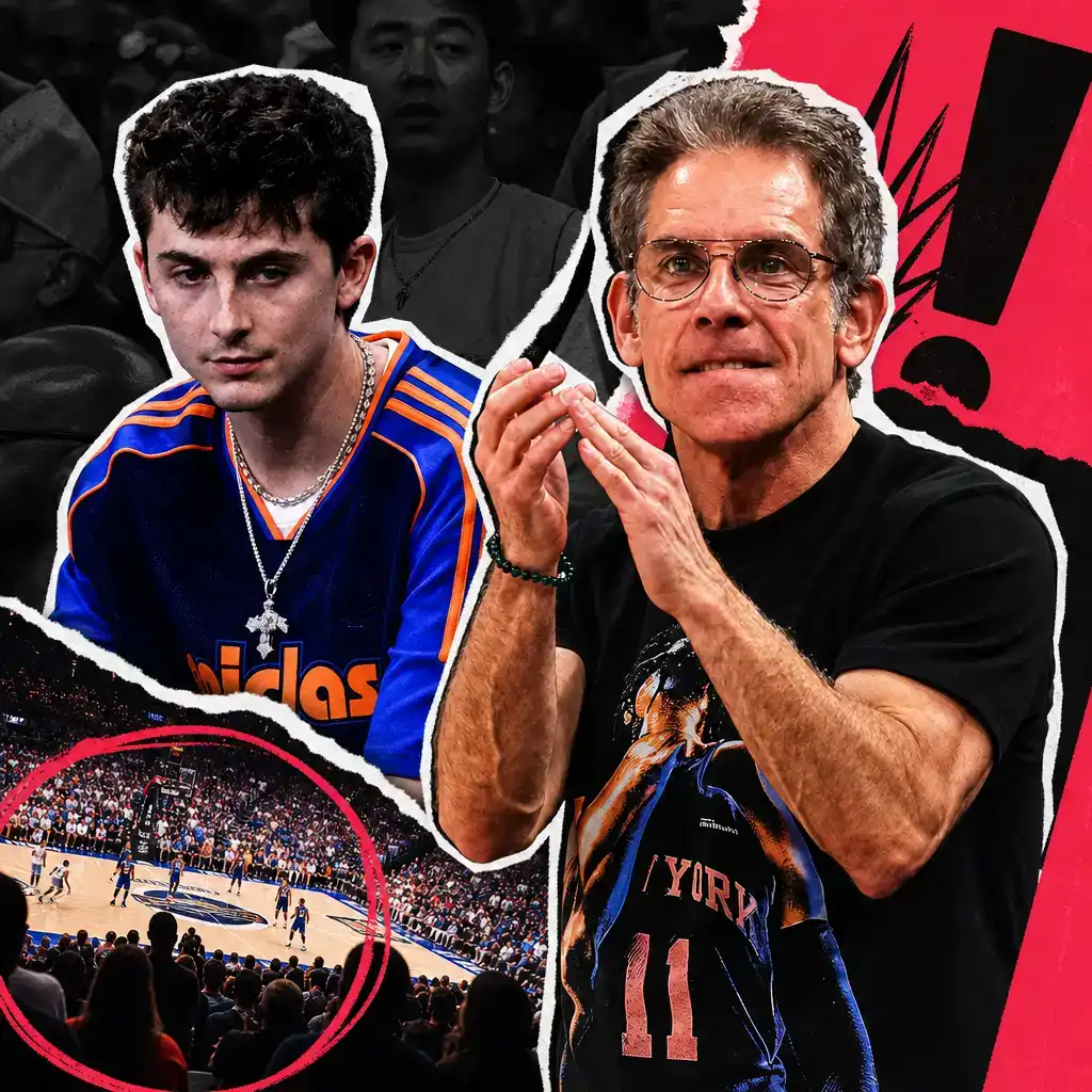 Star-Studded NBA Finals: Timothée Chalamet and Ben Stiller Spotted Courtside at Knicks-Spurs