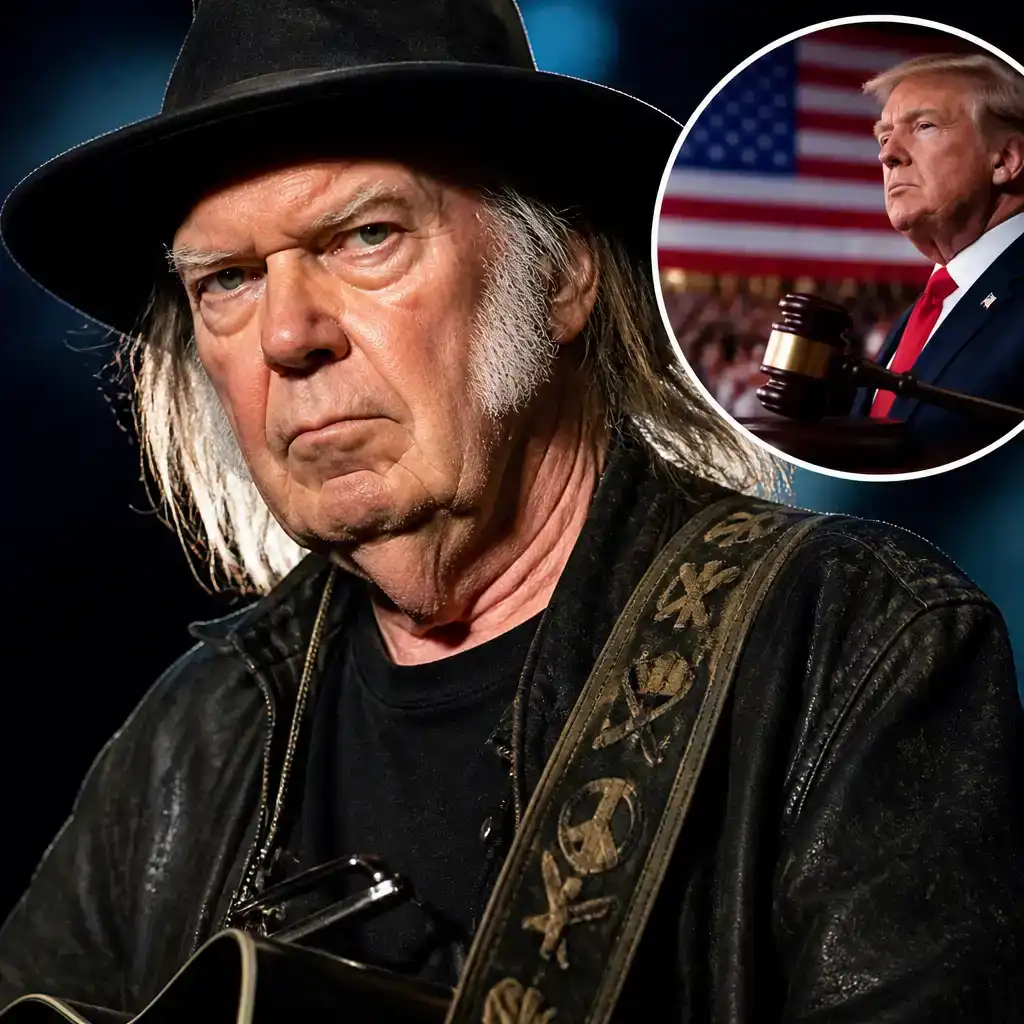 Neil Young Sues Trump's Team Again! This Time for $10 Million