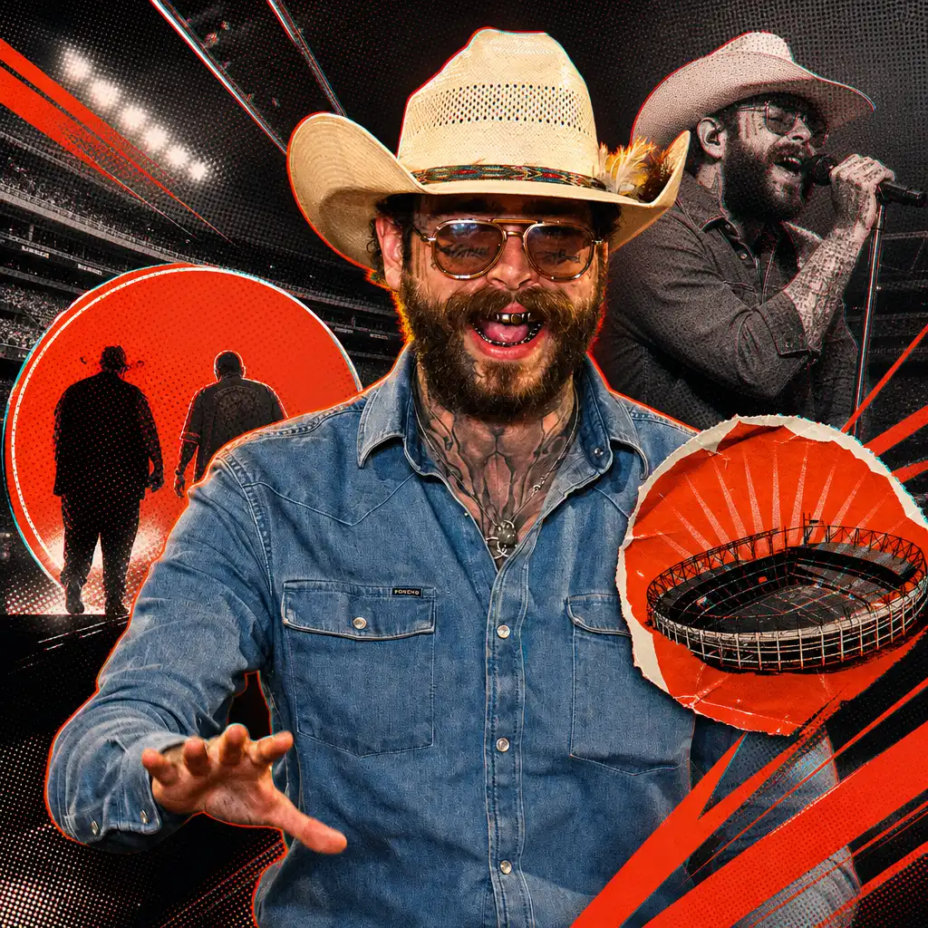 Post Malone Delays Stadium Tour With Jelly Roll to Finish New Album