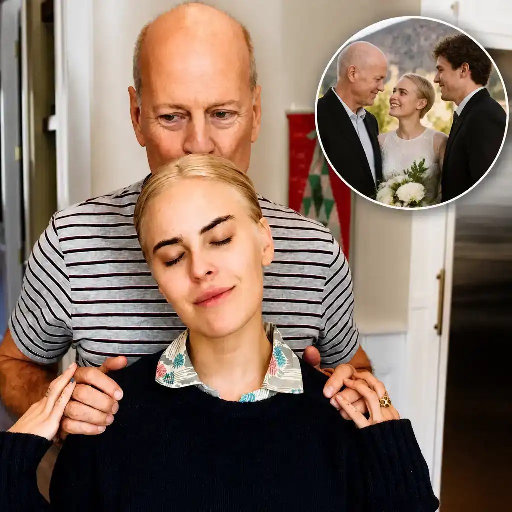 Rare Bruce Willis Photo Captures Family Moment