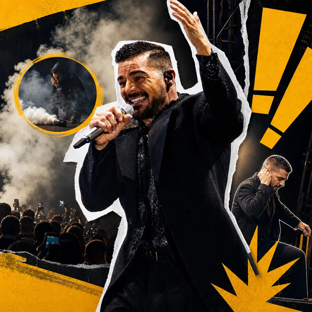 Ricky Martin Concert Halted by Tear Gas
