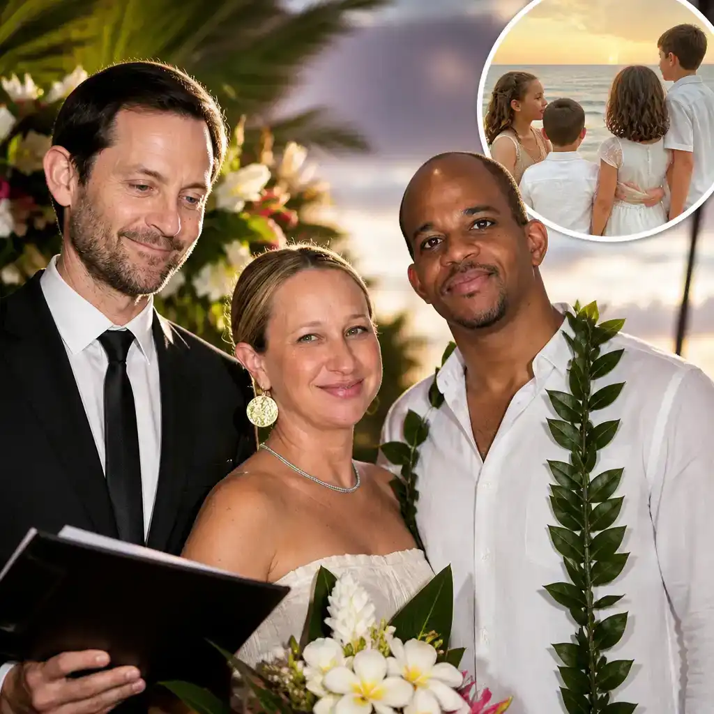 Tobey Maguire Officiates Jennifer Meyer’s Wedding