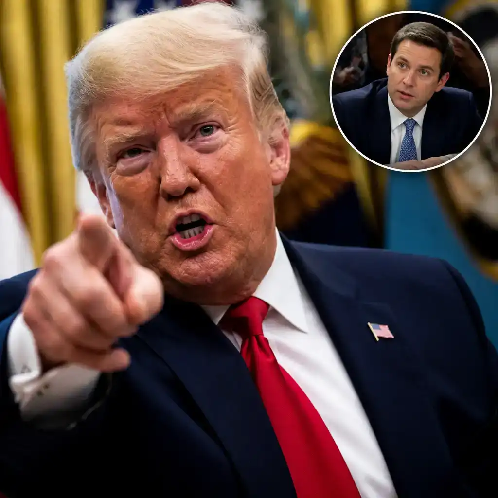Trump Snaps at Reporter During Fraud Launch