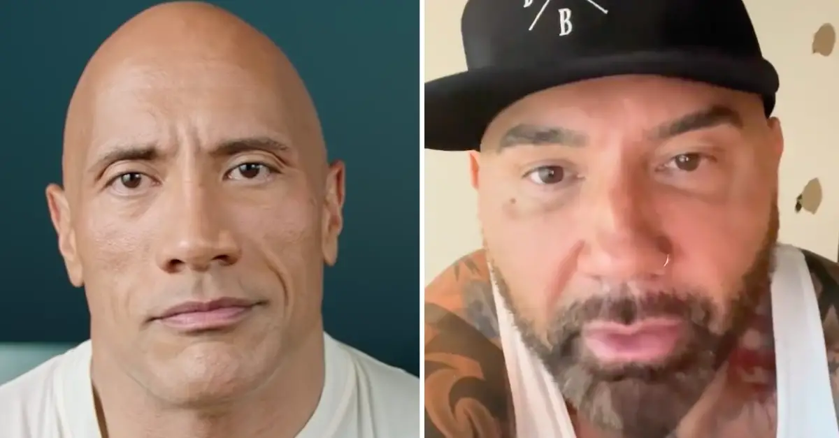 Dave Bautista Says He’s Not the Next Dwayne Johnson: ‘I Just Want to Be a Good Actor’