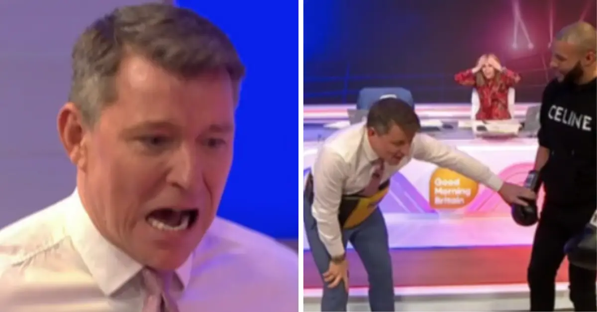 GMB Fans Fear For Ben Shephard As He’s Punched By Chris Eubank Jr Live On Air
