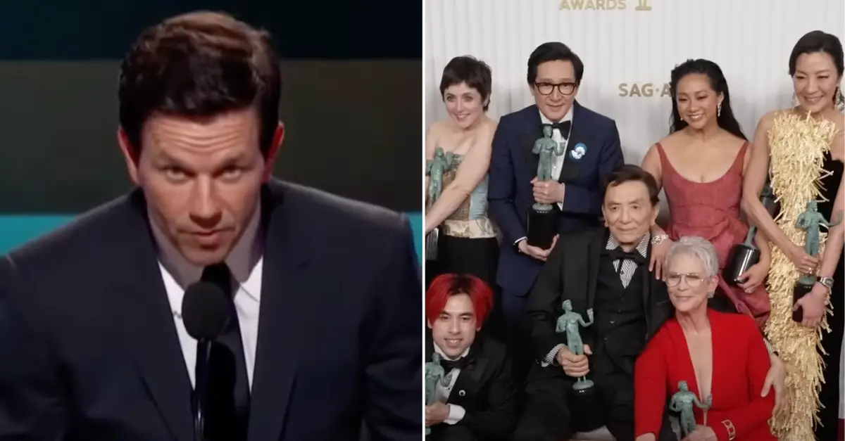 Mark Wahlberg Slammed For This ‘Inappropriate’ Act At SAG Awards
