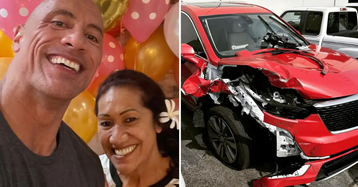 Dwayne ‘The Rock’ Johnson’s Mum In Horror Car Crash
