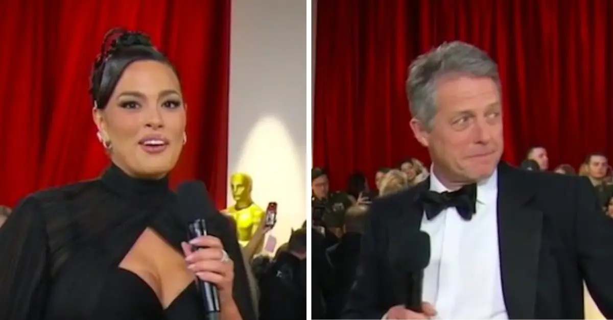 Ashley Graham Responds To Awkward Hugh Grant Oscars Interview