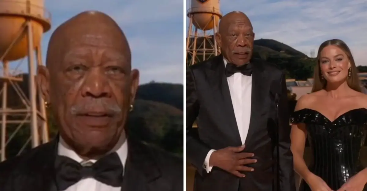 The Heartbreaking Reason Why Morgan Freeman Wore A Single Glove At The Oscars