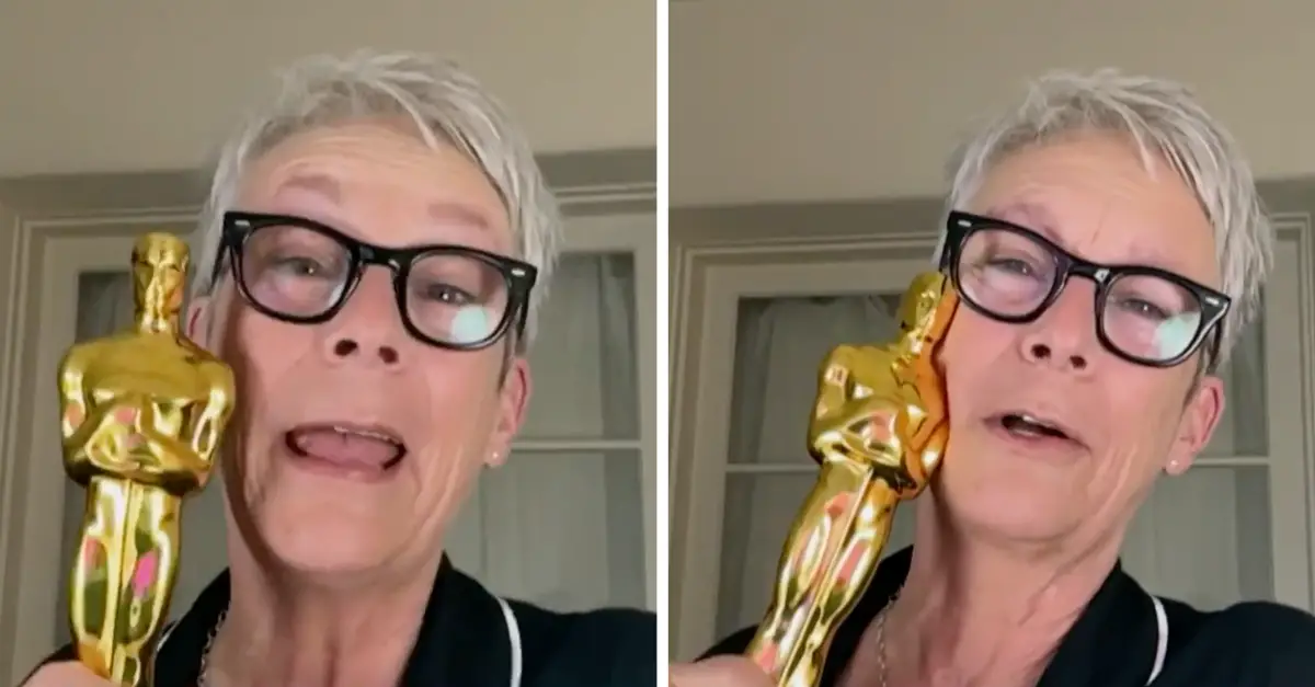 Jamie Lee Curtis Gave Her Oscars Statue ‘They/Them’ Pronouns In ‘Support’ Of Her Daughter