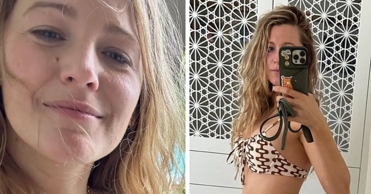 Blake Lively Shows Real Bikini Body After Welcoming Fourth Child