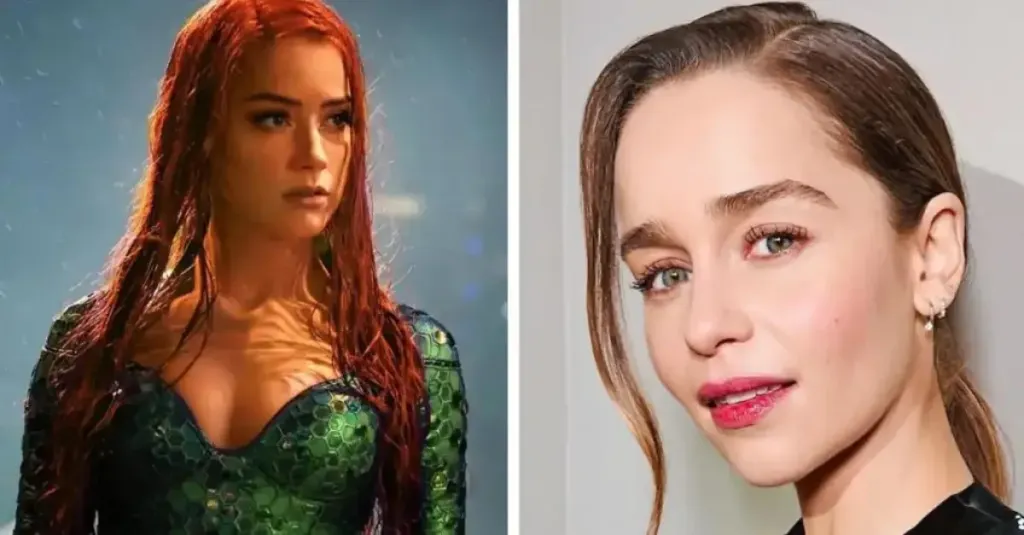 Emilia Clarke Replaces Amber Heard As Mera From Aquaman In Viral Image