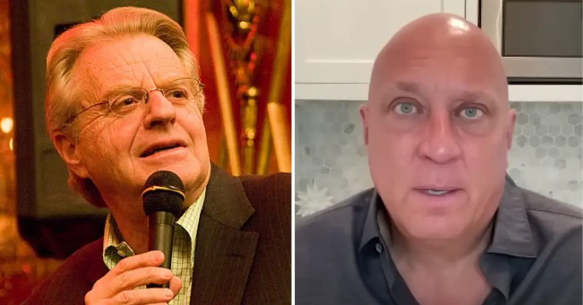 Steve Wilkos Saw Jerry Springer A Month Before He Died And Didn’t Know He Had Cancer