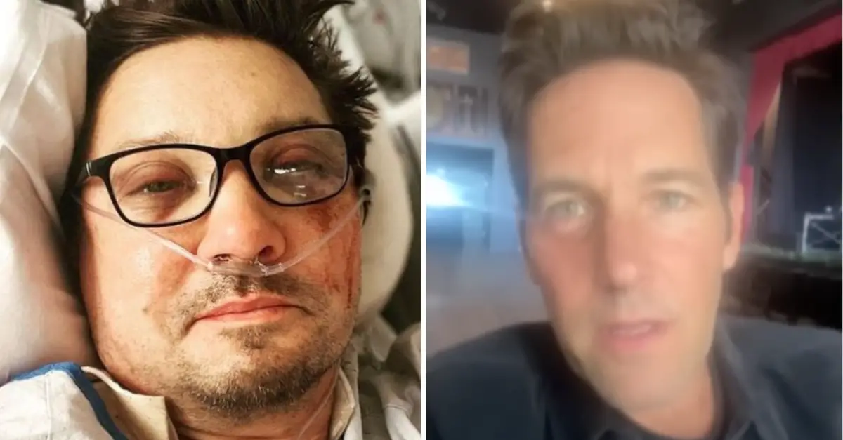 Jeremy Renner Shares The Brutal Message Paul Rudd Sent Him Following Snow Plough Accident