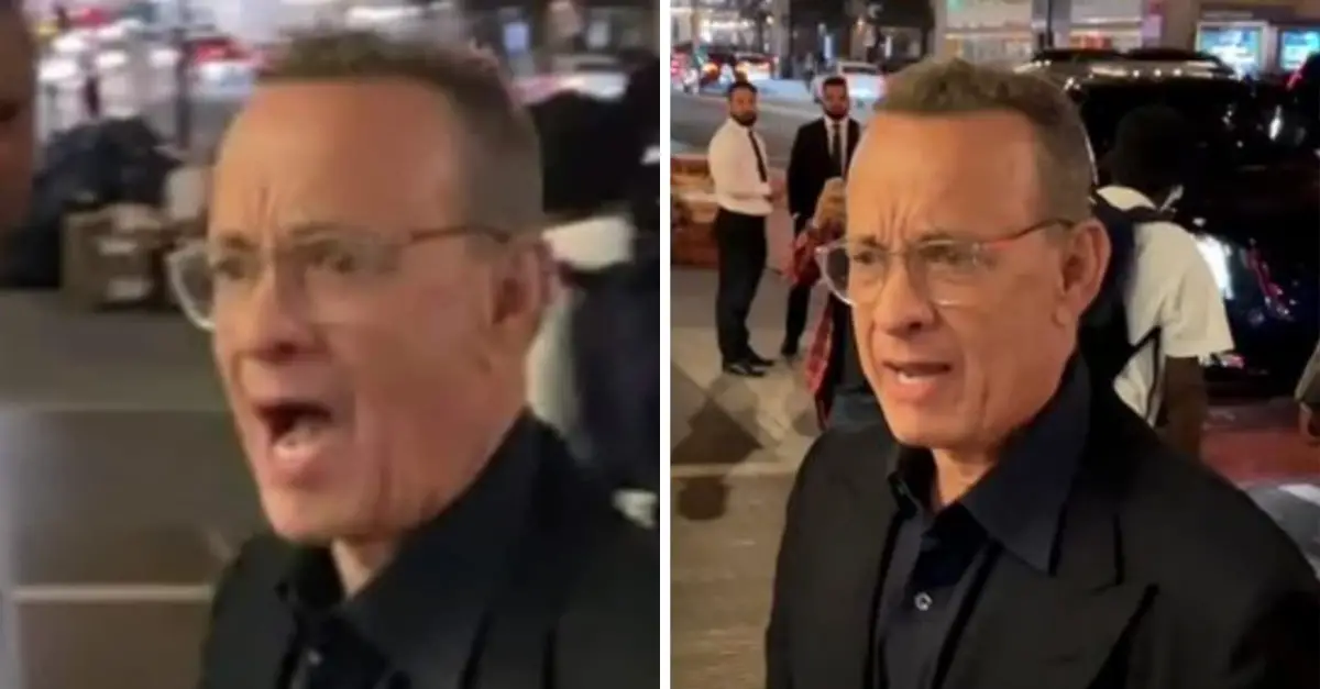 Tom Hanks In Heated Altercation At Cannes