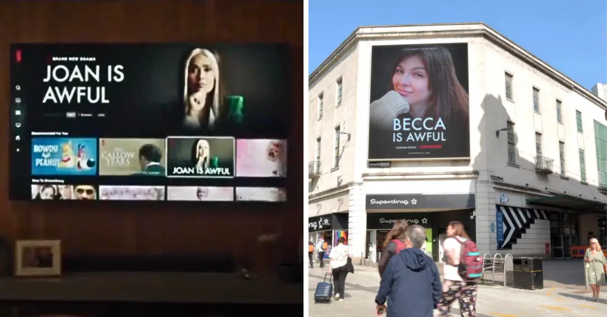 Random Members Of The Public Are Appearing On Black Mirror Billboards Across The Country