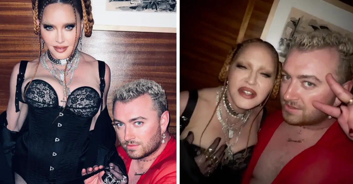 People Shocked By ‘Aggressive’ Lyrics In Sam Smith And Madonna’s New Song