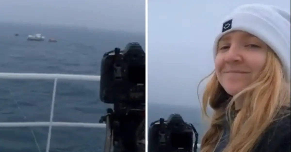 Woman Caught Eerie Video Of Titanic Sub