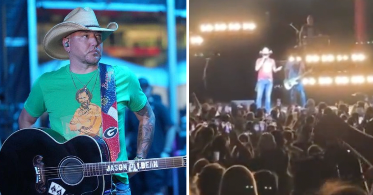 Jason Aldean Stops Mid-Performance To Bash ‘Cancel Culture’ As Crowd Chants ‘USA!’