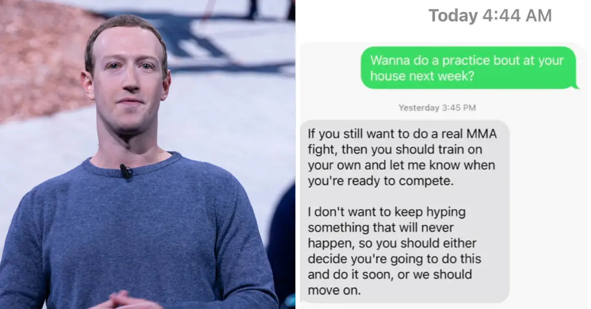 Text Messages Between Elon Musk and Mark Zuckerberg Have Leaked
