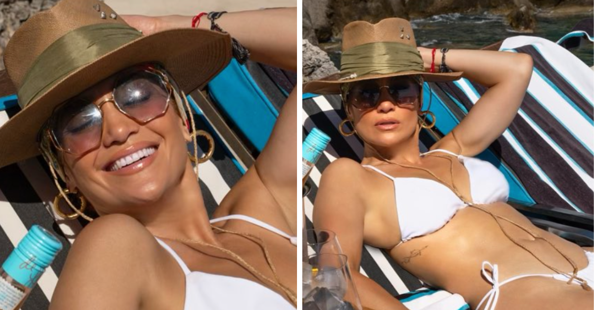 Jennifer Lopez Hailed ‘Most Beautiful Woman In The World’ As She Poses In Bikini