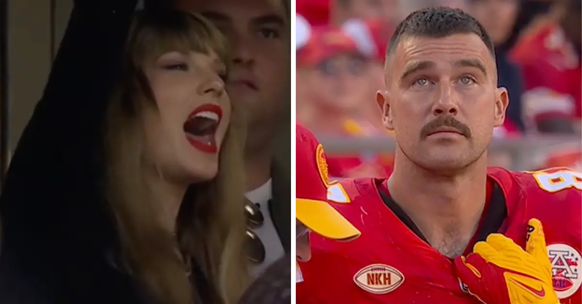 Travis Kelce Left Stadium Without Taylor Swift Causing ‘Bad Blood’ Rumours