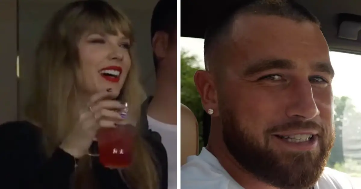 Travis Kelce Seen Arriving At Hotel In Taylor Swift’s Range Rover