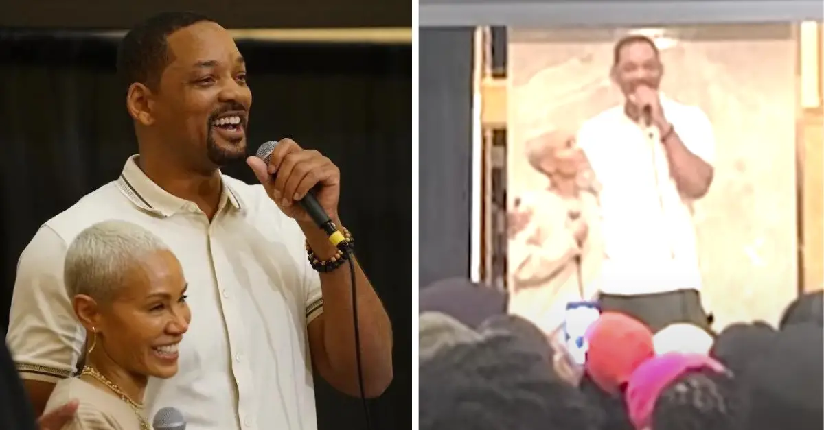 Will Smith Surprises Jada Pinkett Smith On Stage To Declare His Love For Her