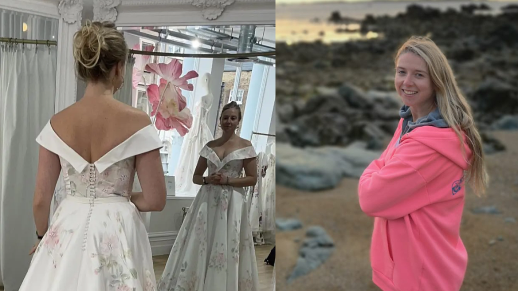 Wedding Dress Photo Captures Bizarre Reflection and Horrifies Social Media