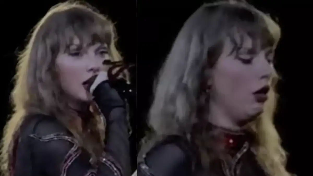 Taylor Swift Fans Seriously Concerned As She Struggles On Stage During Eras Show