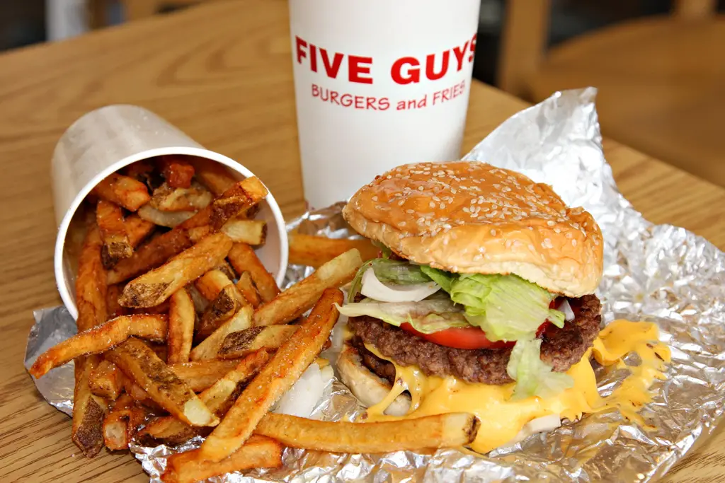 Five Guys Slammed For ‘Out of Control’ Prices After Receipt Goes Viral