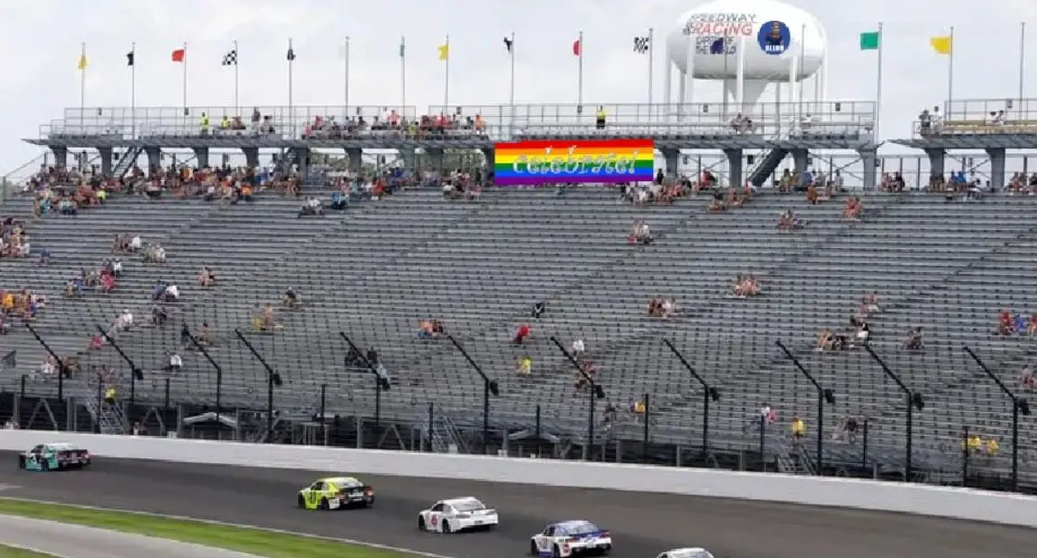Pride Day at Daytona Was Record Setting For Lowest Nascar Attendance Ever