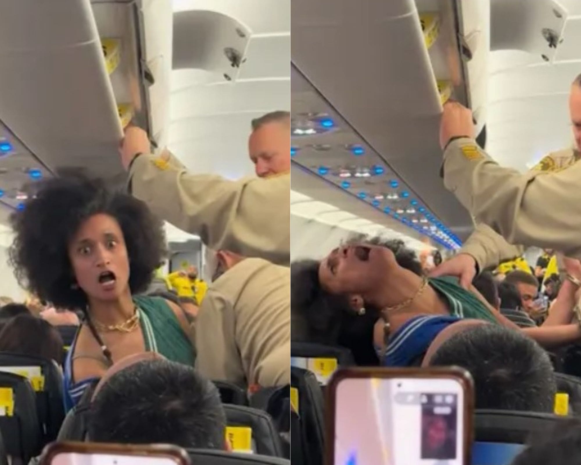 Woman Has Epic Meltdown While Being Removed From Flight