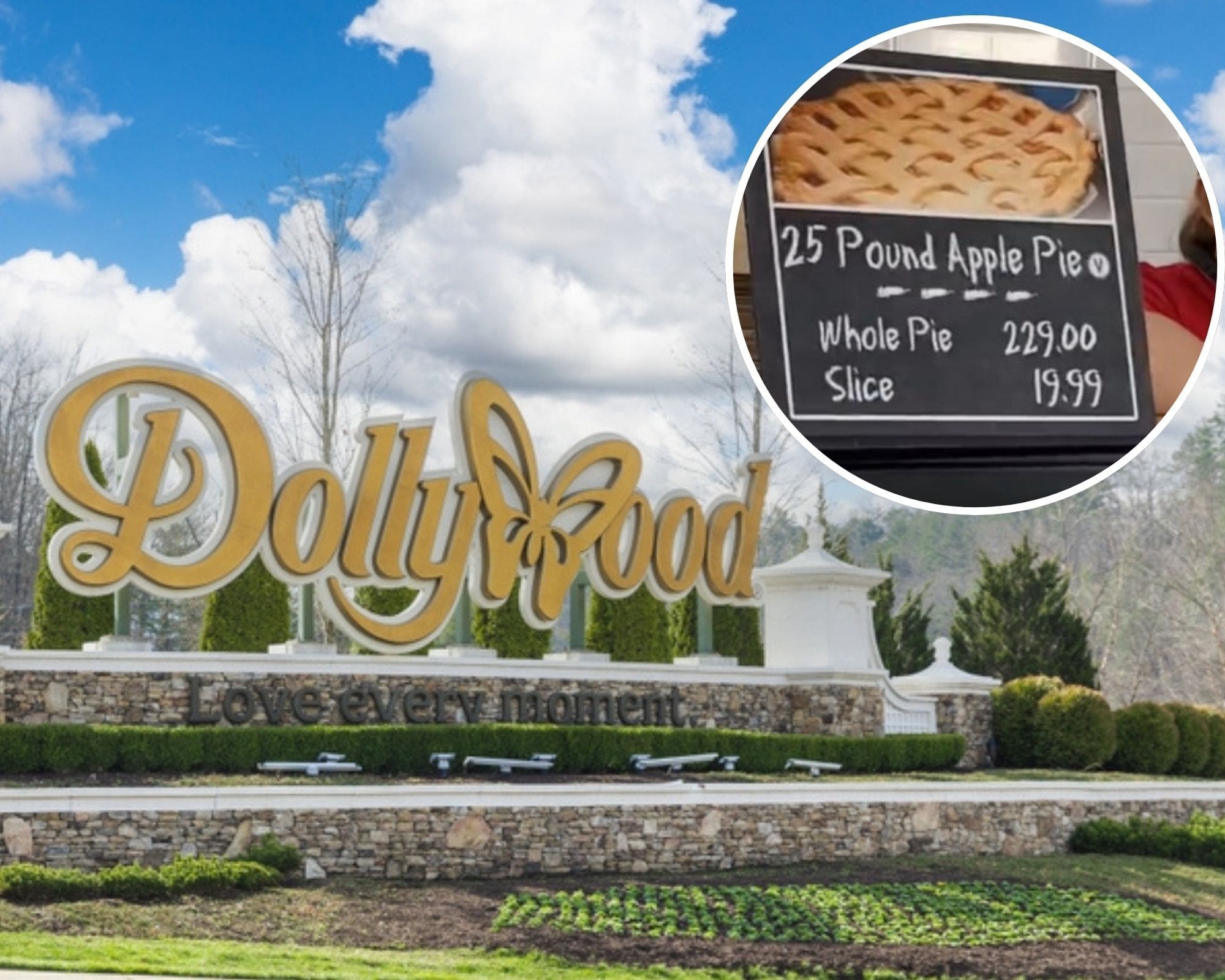 Dollywood Fans Shocked to See $229 Pie at Theme Park Restaurant