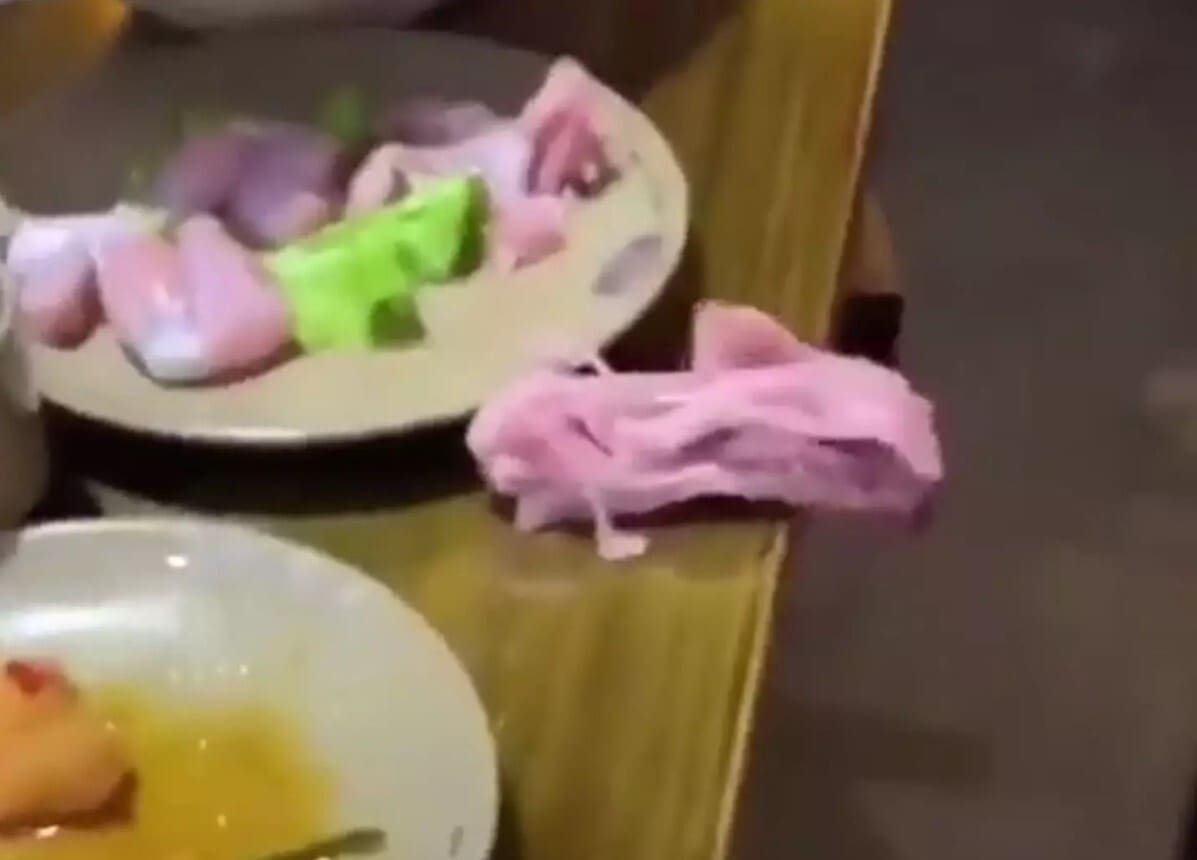Horrifying Raw ‘Zombie Meat Crawls Off Plate’ as People Scream in Viral Video