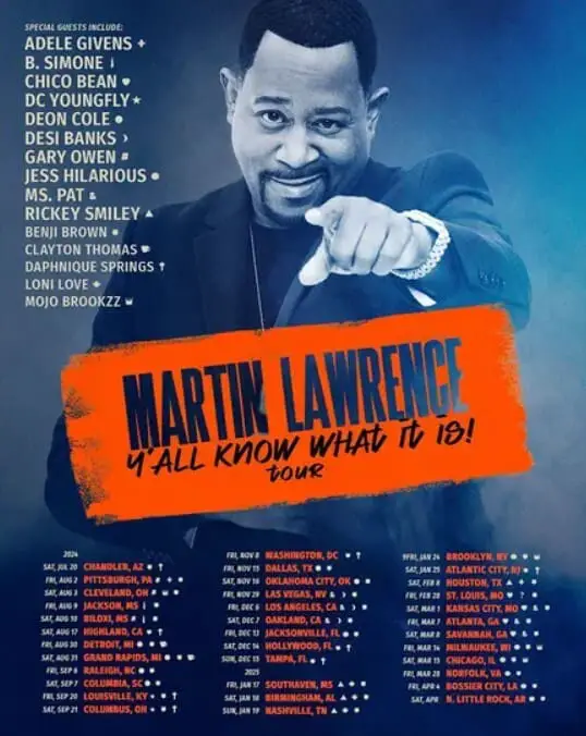 Martin Lawrence Announces His Return To Standup