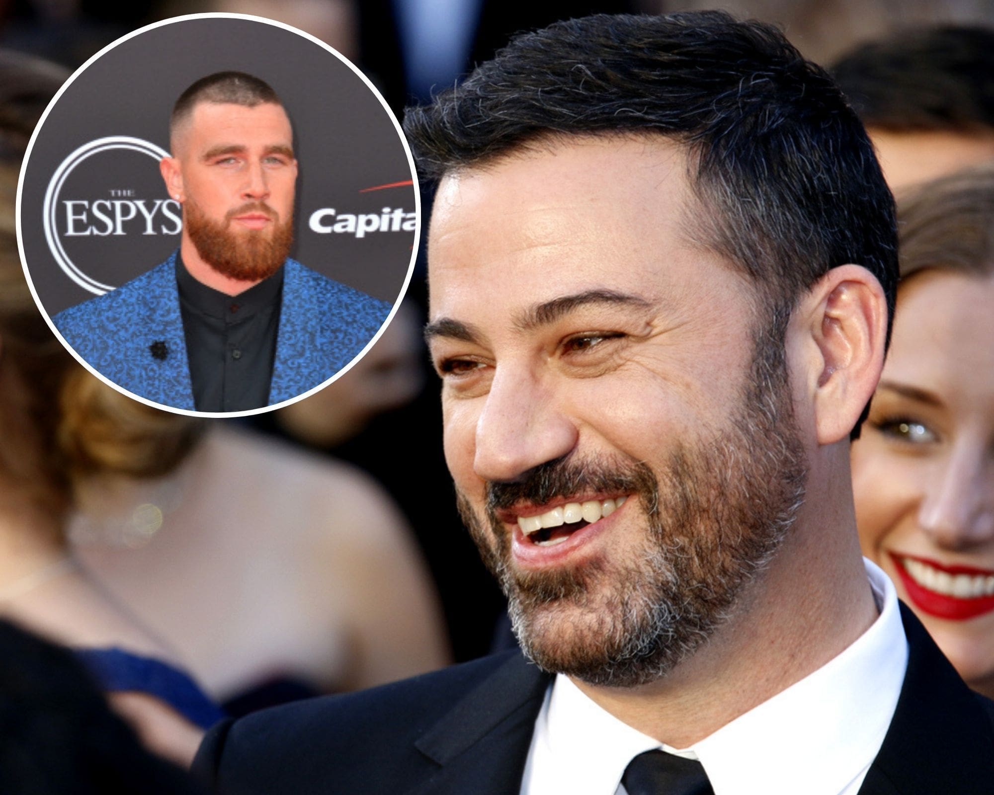 Jimmy Kimmel Called Travis Kelce ‘Taylor’s Broke BF’ After New His New NFL Contract