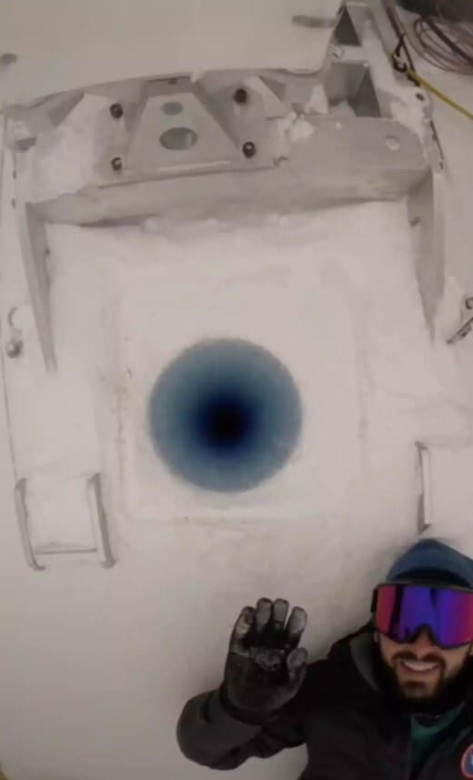 Camera Makes Amazing Discovery After Being Dropped Over 300 Feet Under Antarctica