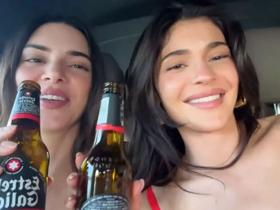 Kylie and Kendall Jenner Share Video of Them Drinking Beer and Singing Billie Eilish While Driving
