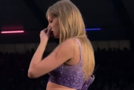 Swifties Come To Singer’s Aid After Video Shows Her Wiping Snot With Bare Hand On Stage