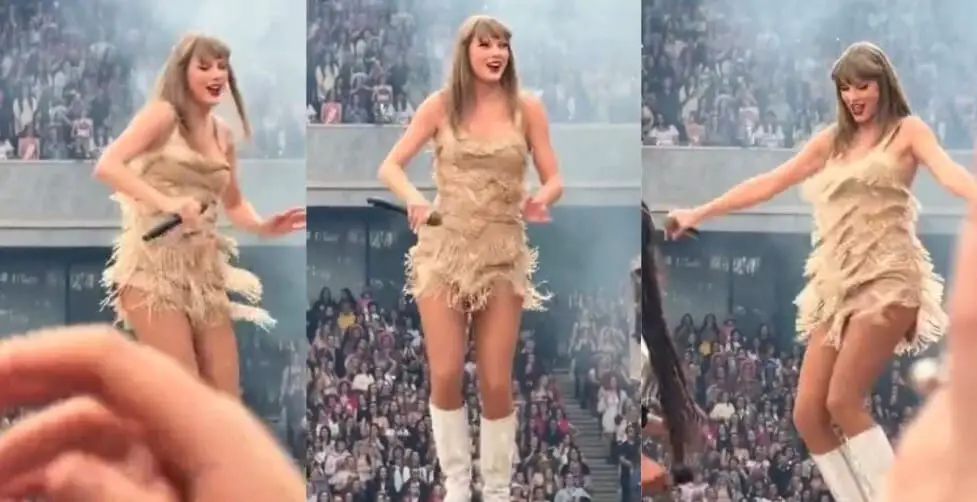 Internet Can’t Help But Roast Video Of Taylor Swift Dancing On Stage
