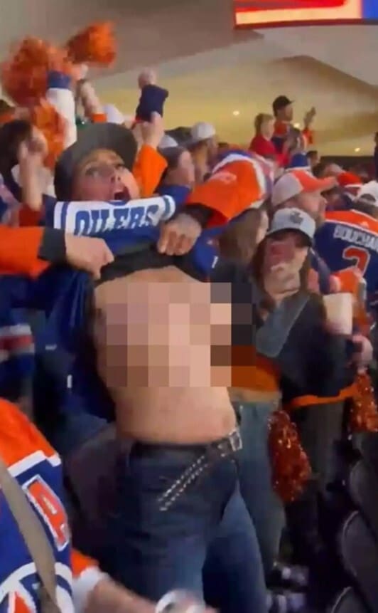 Flashing Hockey Fan Makes Deal With Playboy After Multiple Other Offers