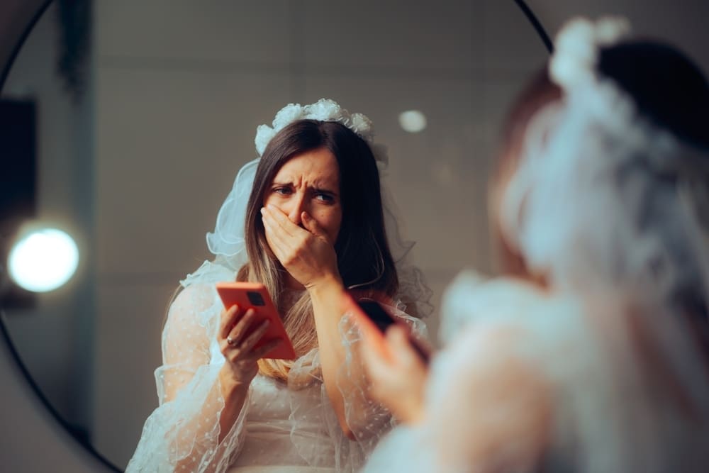 Bride Reads Groom’s Cheating Texts Instead Of Vows At Her Wedding