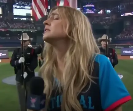 Country Singer Who Sung ‘Worst Ever National Anthem’ Said She Was Drunk