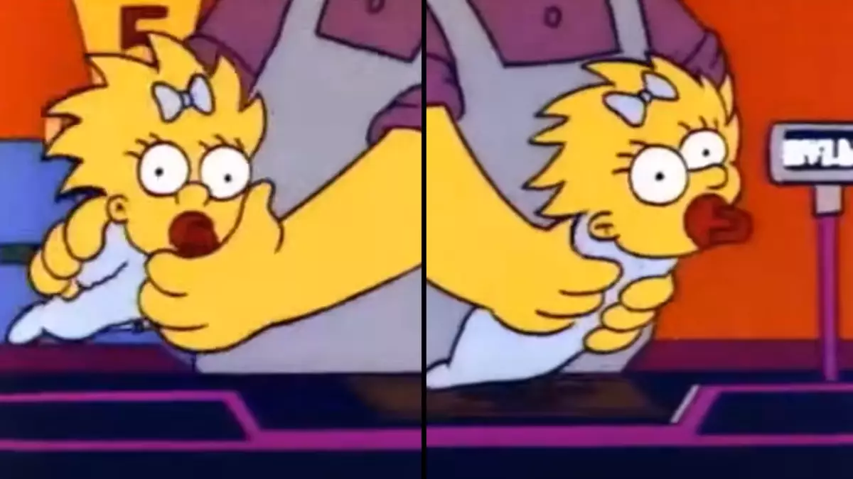 The Simpsons Fans are Stunned after Finding Out Why Maggie was Scanned in Opening Credits